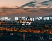 震撼网友：黄金网站app的离谱细节 · 离谱6