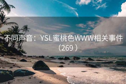 不同声音：YSL蜜桃色WWW相关事件（269 ）